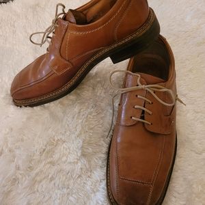 Italian leather upper men shoes